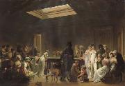 Louis-Leopold Boilly A Game of Billiards china oil painting reproduction